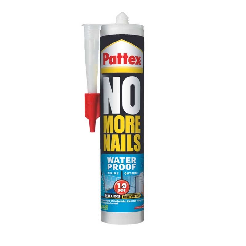 Pattex No More Nails Asennusliima Vedenpitävä